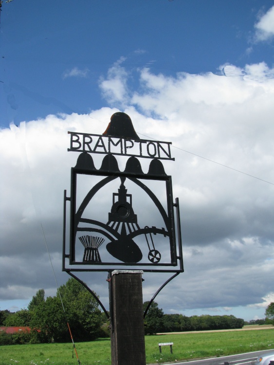 Brampton Village Sign