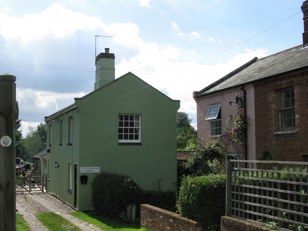 Brampton Former Old Railway Inn and cottages by the station
