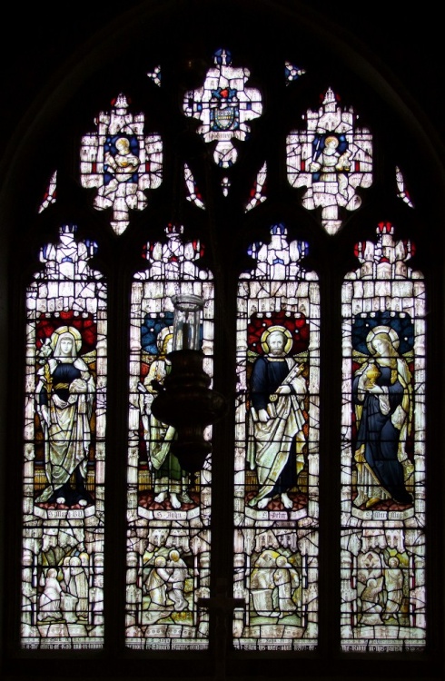 Yate St Mary, Burges window