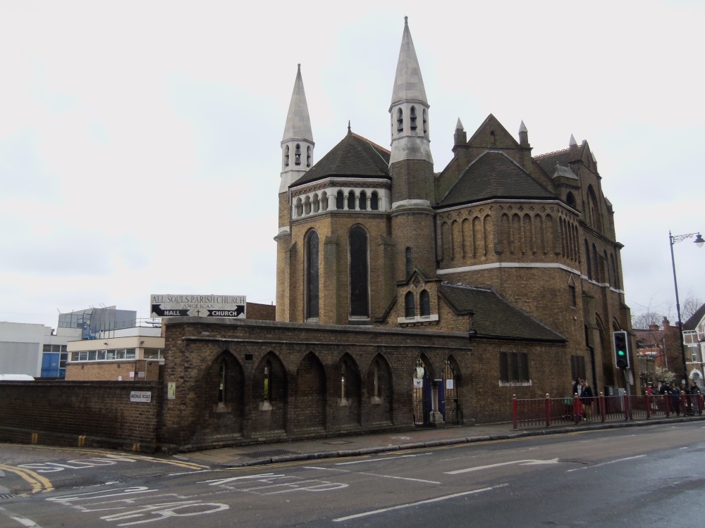 Photograph of All Souls Church, Station Road  Harlesden  NW10