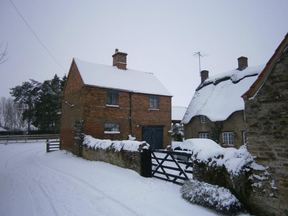 Podington Snow scene
