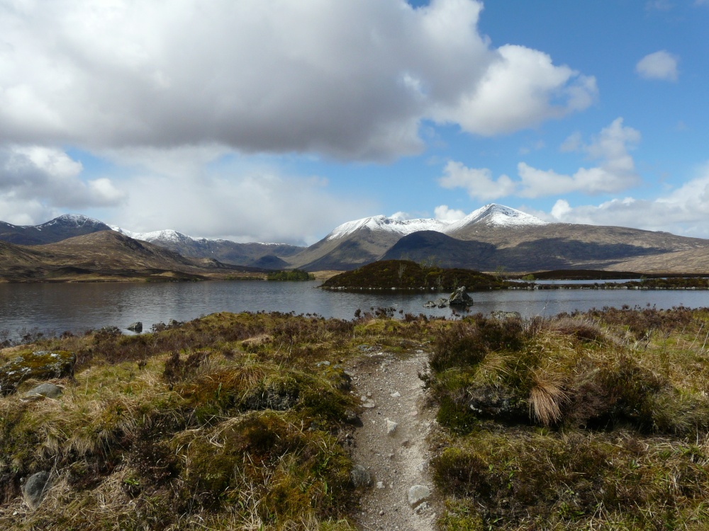 Black mount, from Rannoch moor,near Glencoe