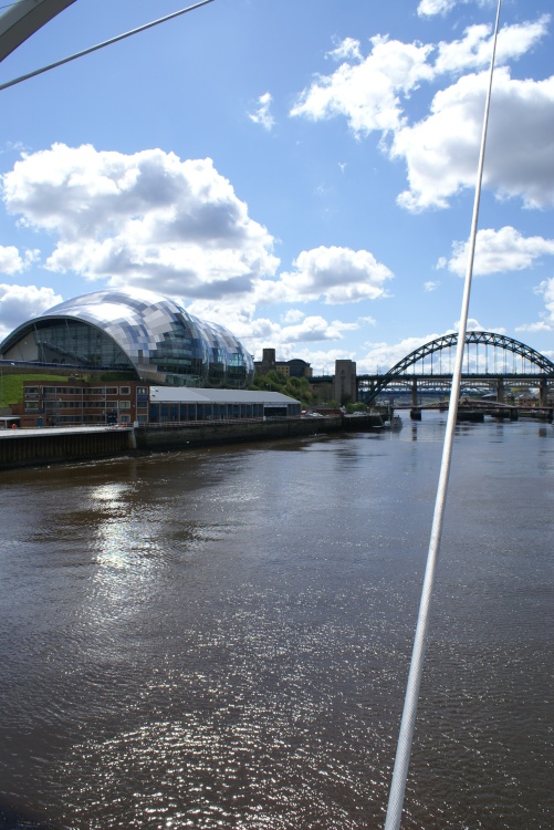 Sage & Tyne Bridge through the Eye