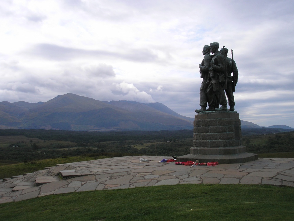Commando memorial, Spean Bridge, Fort William photo by Bob Tose