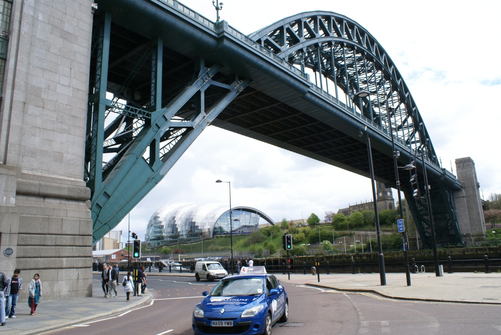Through Tyne Bridge To Sage From Newcastle