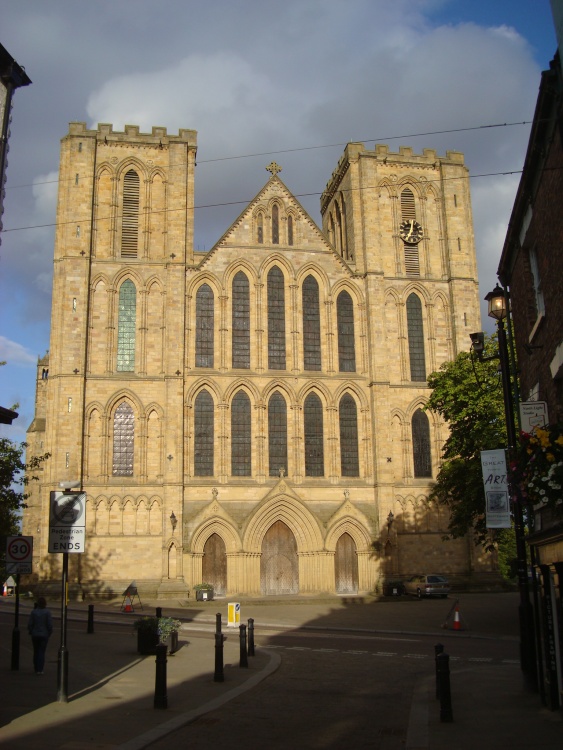 Ripon Cathedral from Kirkgate