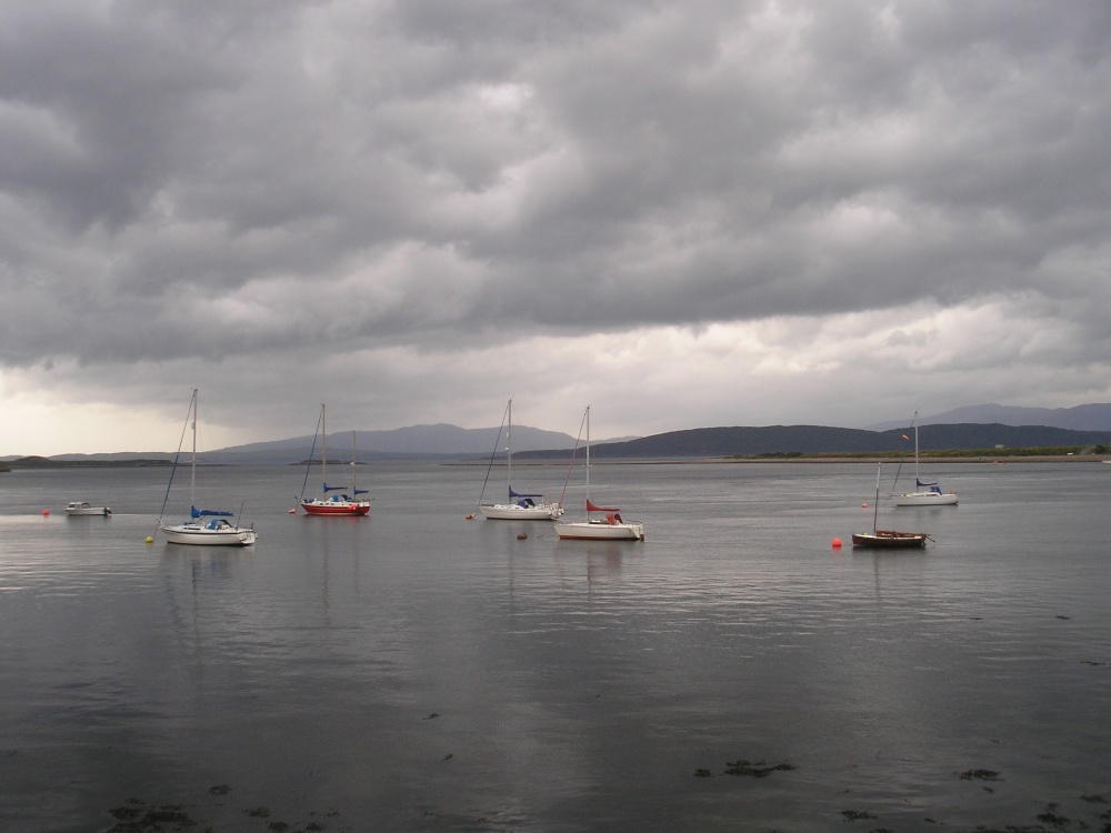 Yachts, near Oban