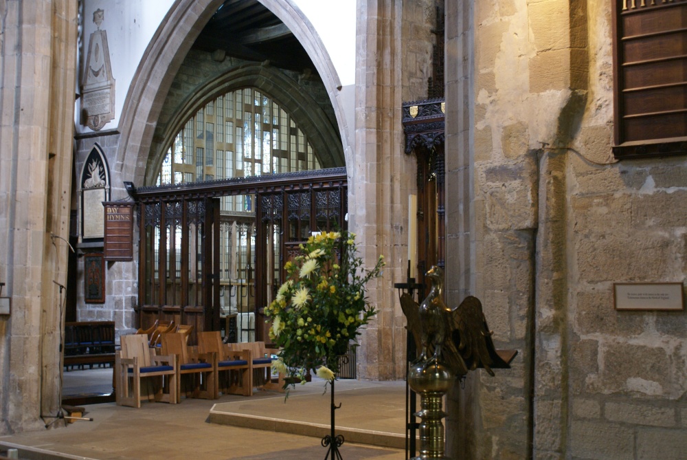 Inside St Nicholas Cathedral, Newcastle