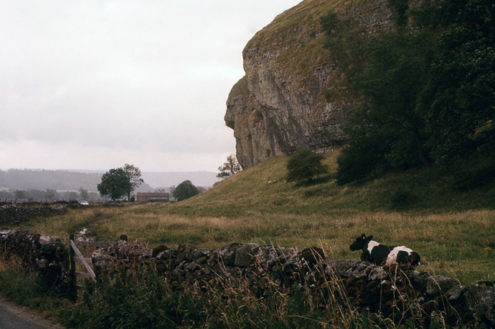 Photograph of Kilnsey Crag in the Yorkshire Dales