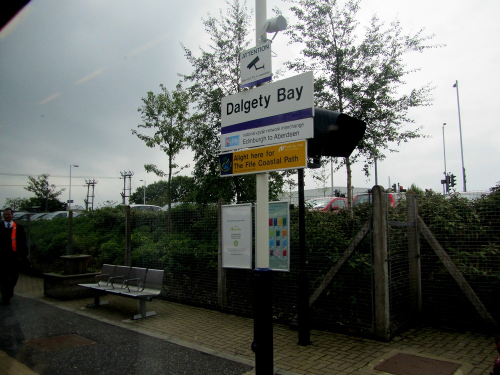 Photograph of Dalgety Rail Station
