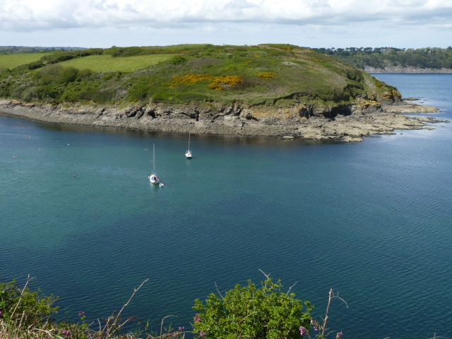 The serene Helford River at Gillan Creek, near Porthallow