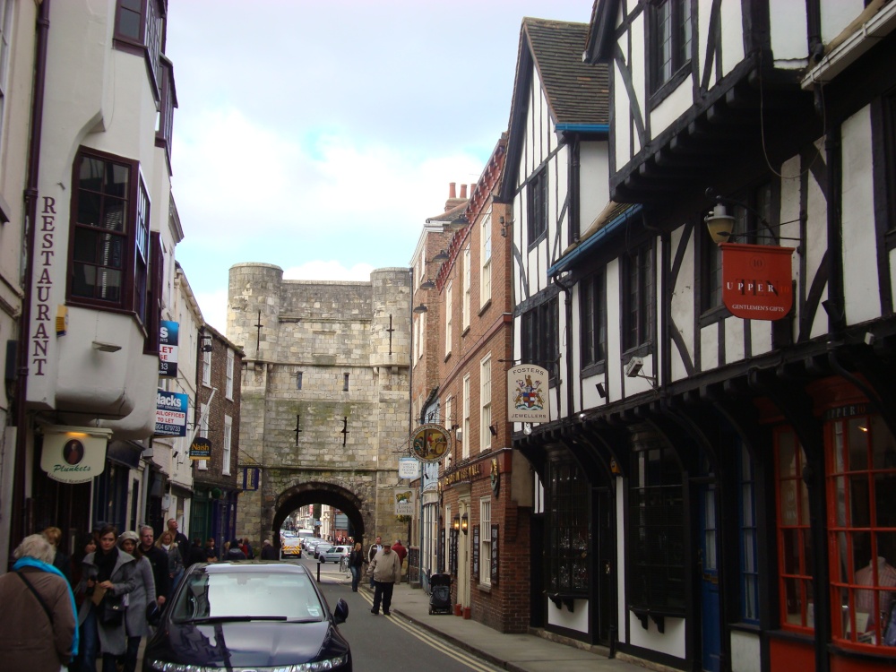 High Petergate towards Bootham Bar