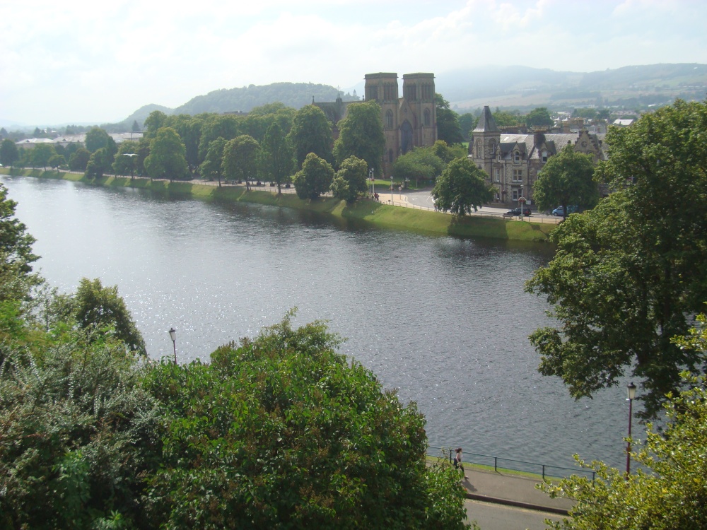 The River Ness from Castle Hill