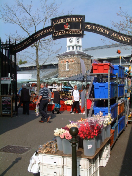Carmarthen Market entrance
