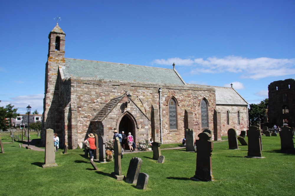 Lindisfarne Church photo by Suzy Harrison