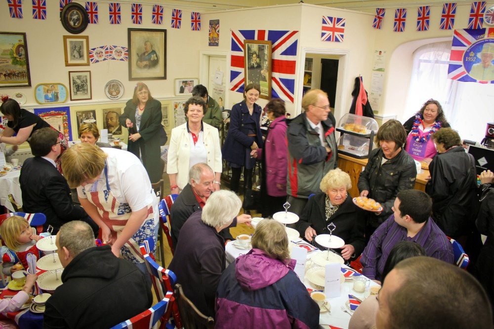 Full house at RoyalTeas, Stanhope, Co. Durham