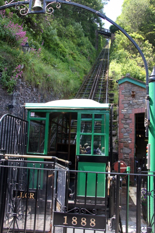 The Lynton and Lynmouth Cliff Railway