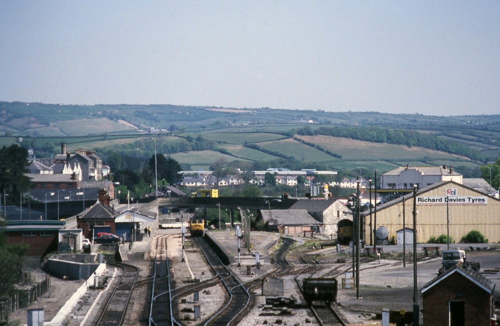 Carmarthen railway station.