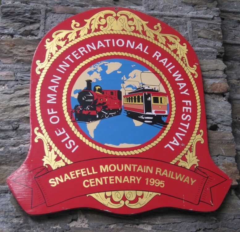 Photograph of Port Erin Railway Museum. SMR plate