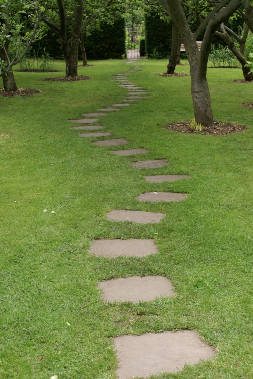 In the Garden at Crook Hall