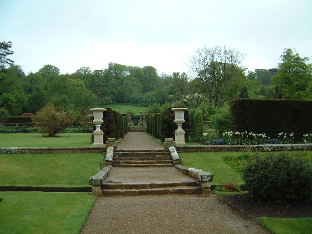 Groombridge Place Gardens May 2001