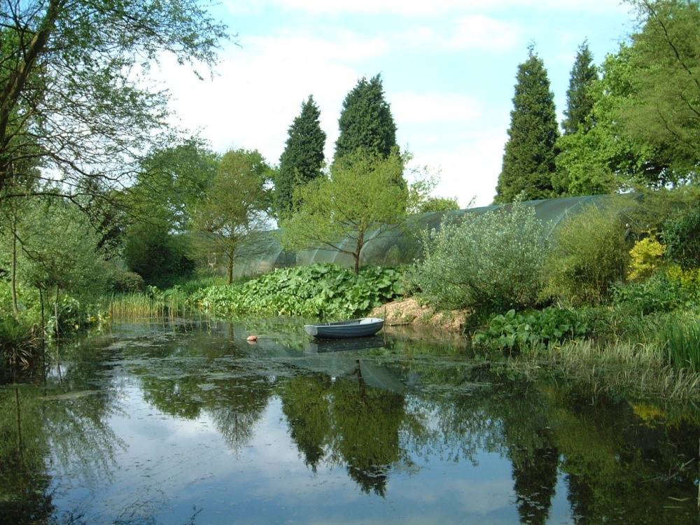 Beth Chatto Gardens, May 2001 photo by Cees Zeelenberg