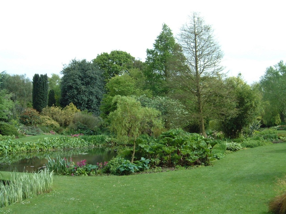 Beth Chatto Gardens, May 2001 photo by Cees Zeelenberg