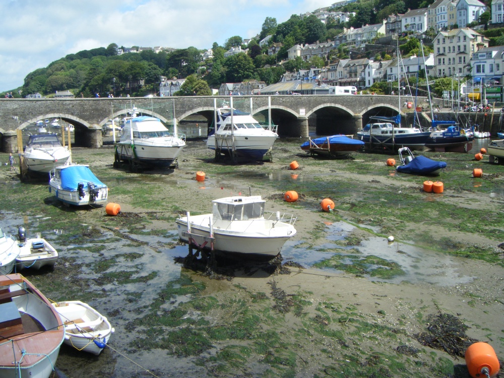 Low tide in Looe