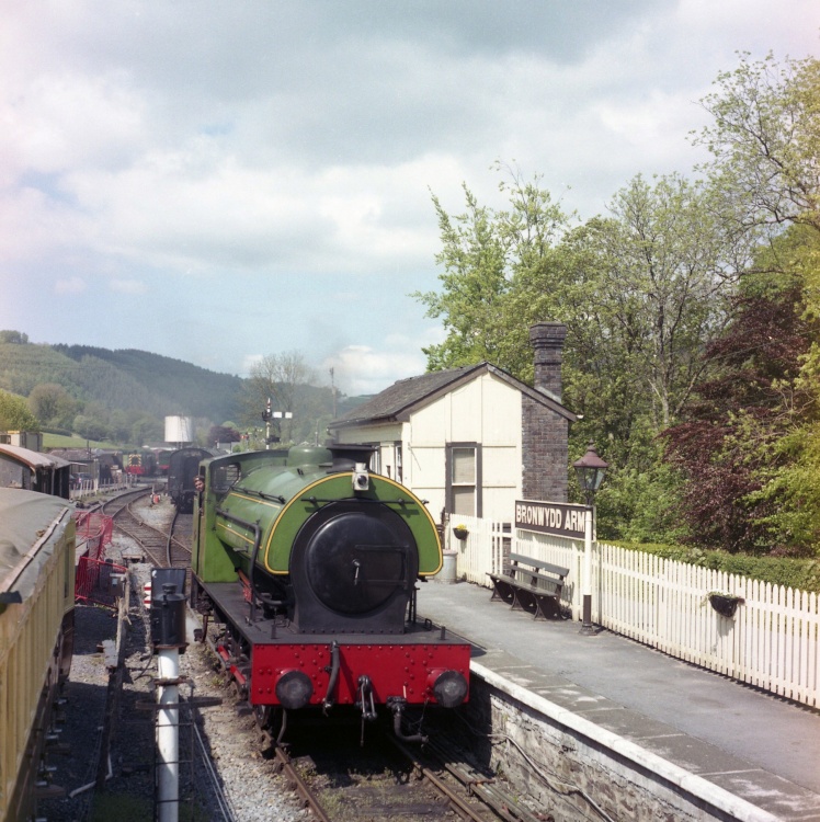 Haulwen, an ex-NCB locomotive