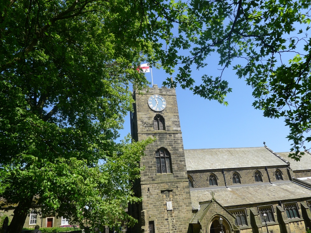 St Michael's Church, Haworth photo by Ken Marshall