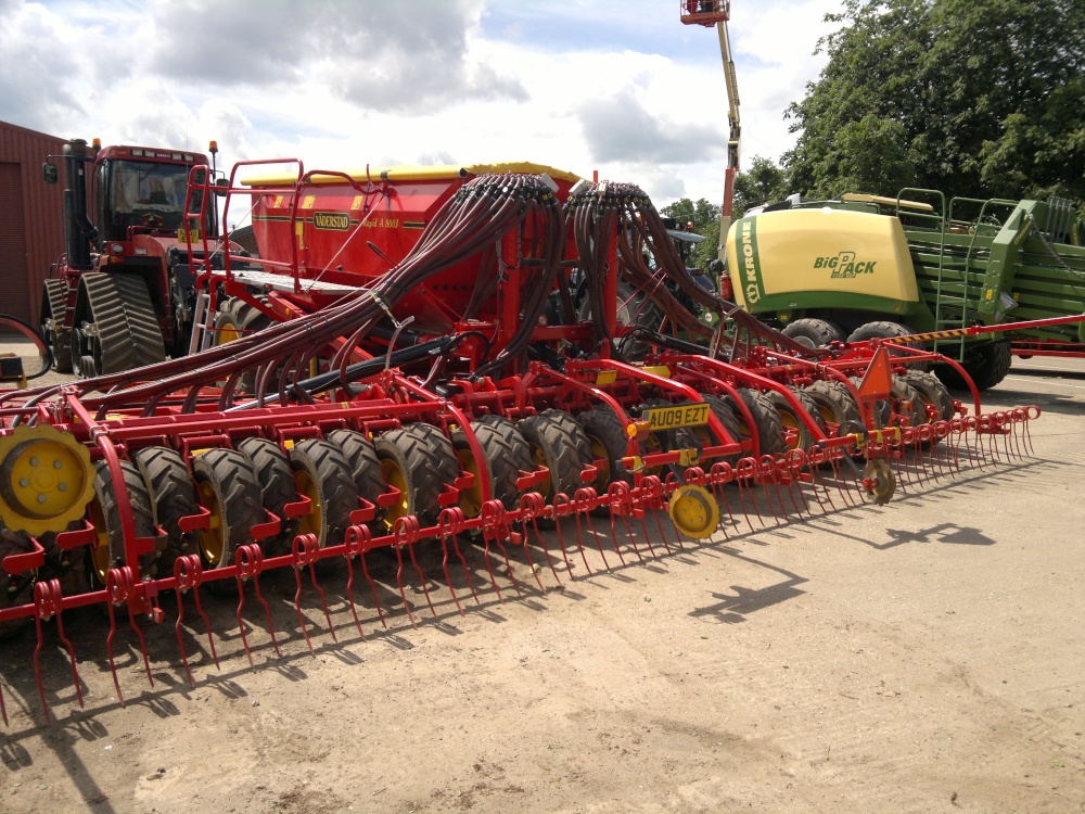 Farm Machiery on display at Eaton