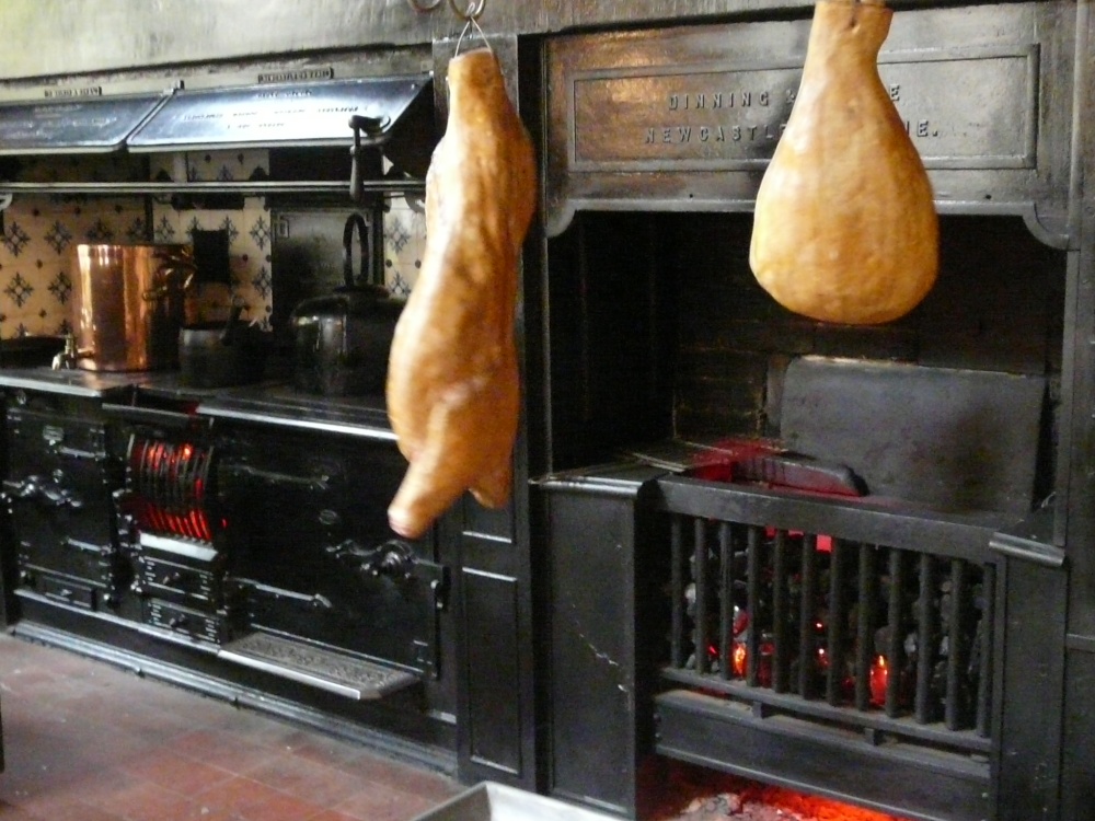 Cragside House, kitchen