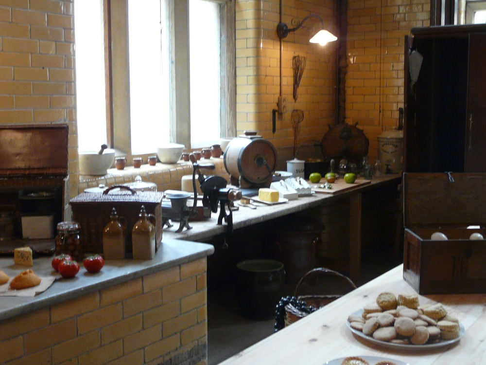 Cragside House, kitchen