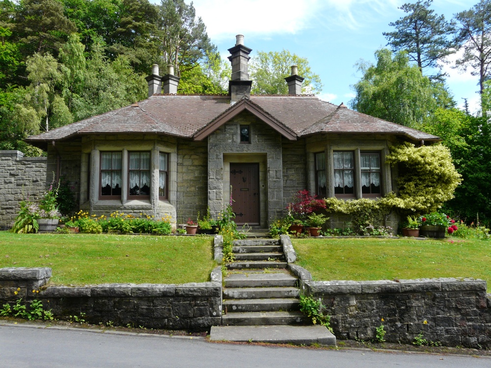 Cragside House, one of the workers cottages.