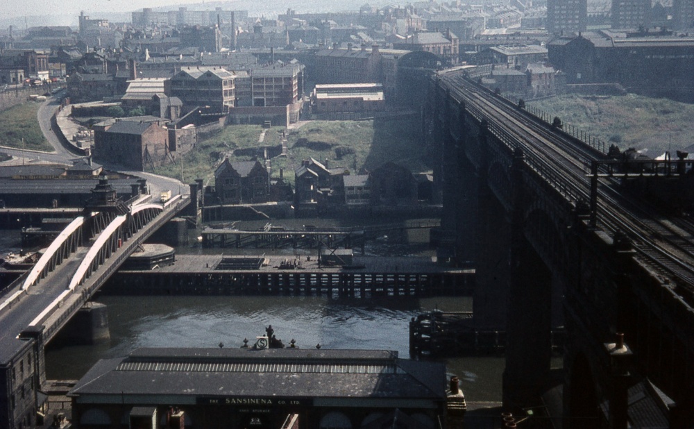 The Swing and High Level Bridges, Newcastle