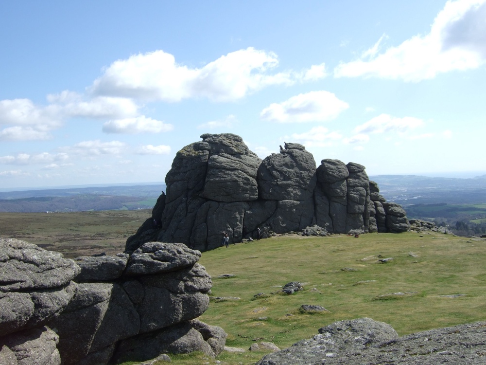 Haytor on a cold Spring day