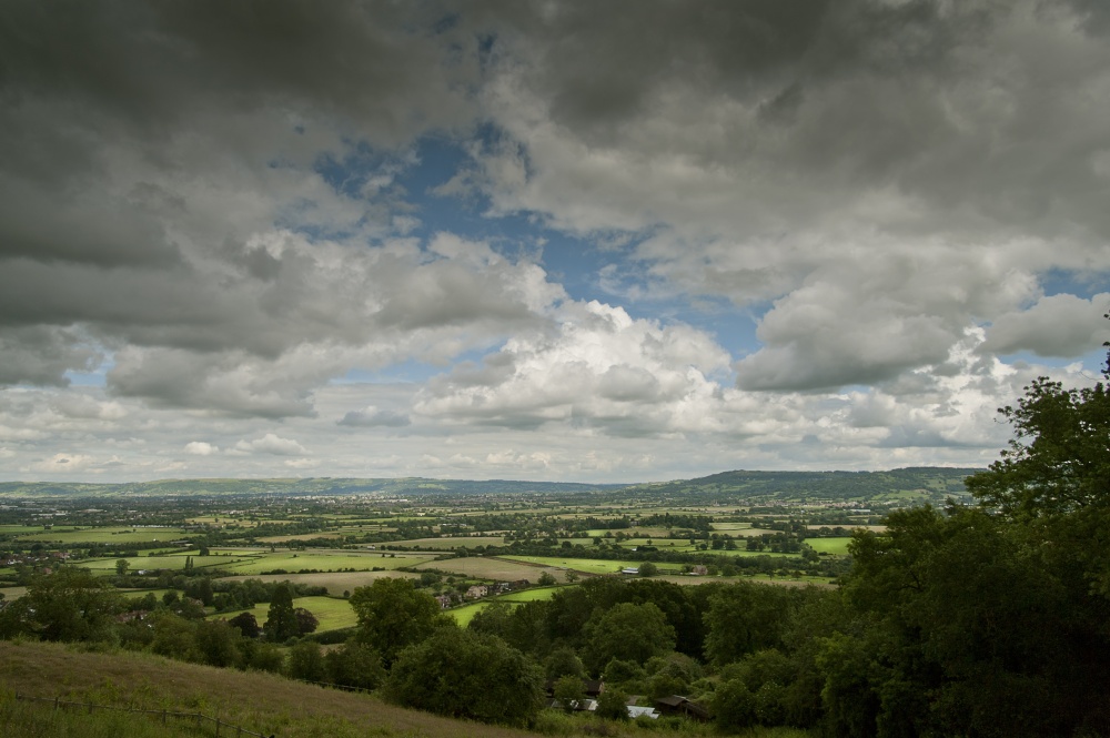 Photograph of Lowering Skies: Churchdown, Gloucestershire