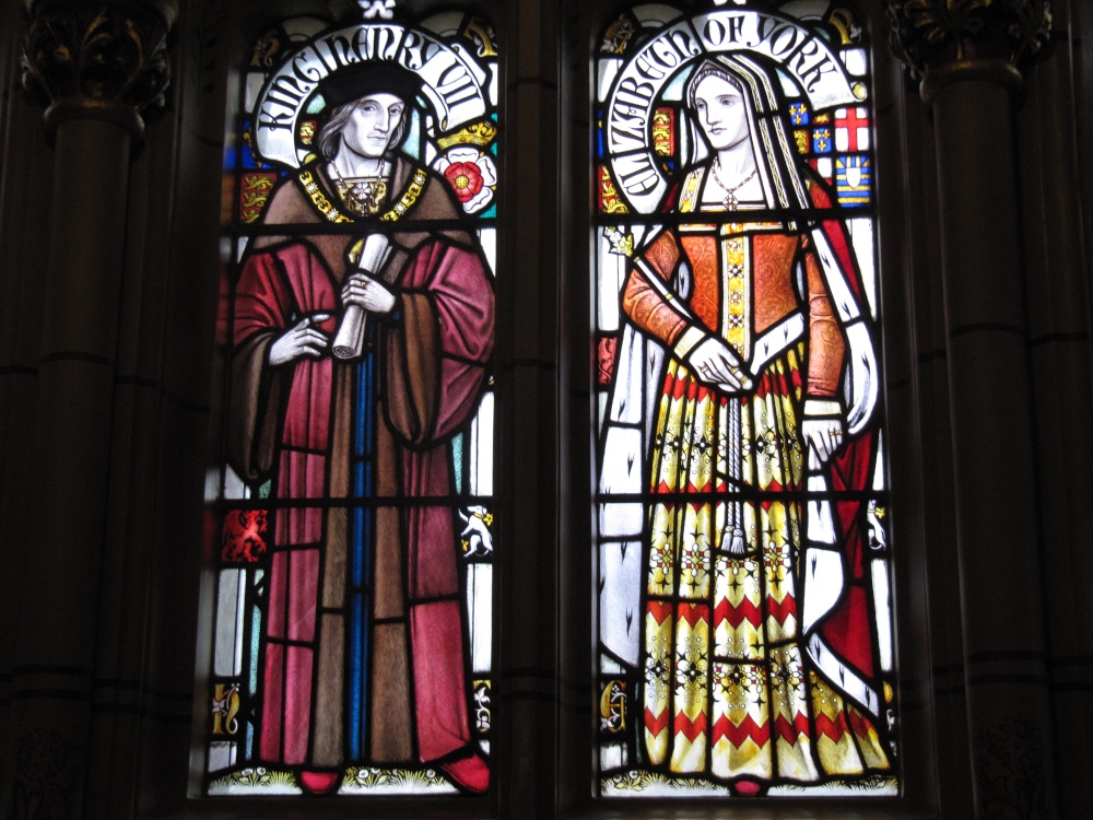 Stained Glass Window, Cardiff Castle photo by Ken Marshall