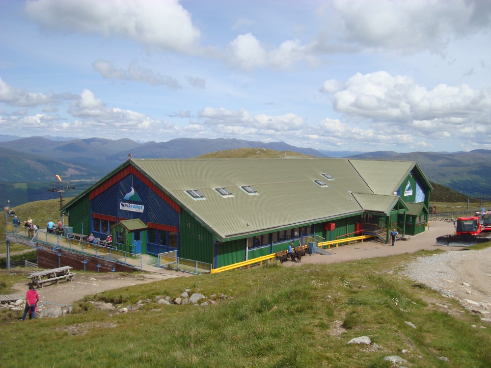 Nevis Range gondola top station