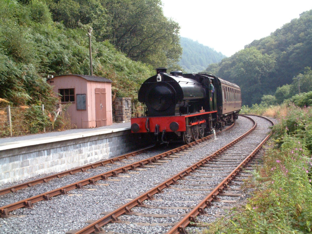 Dan-y-Coed Halt, Gwili Railway, near Bronwydd Arms.