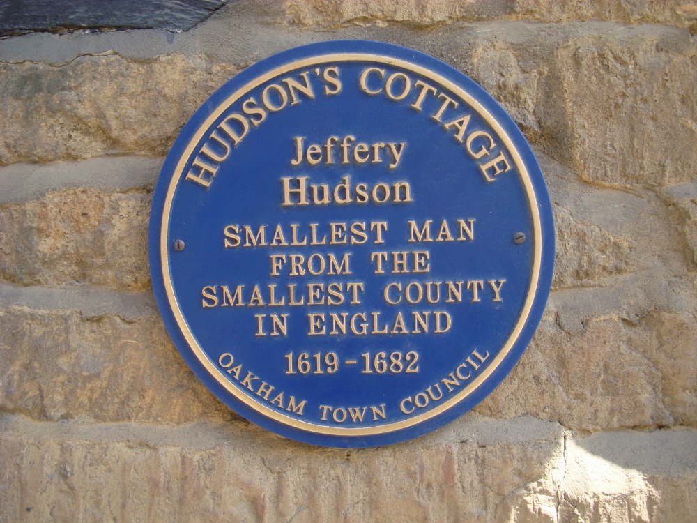 Jeffery Hudson blue plaque