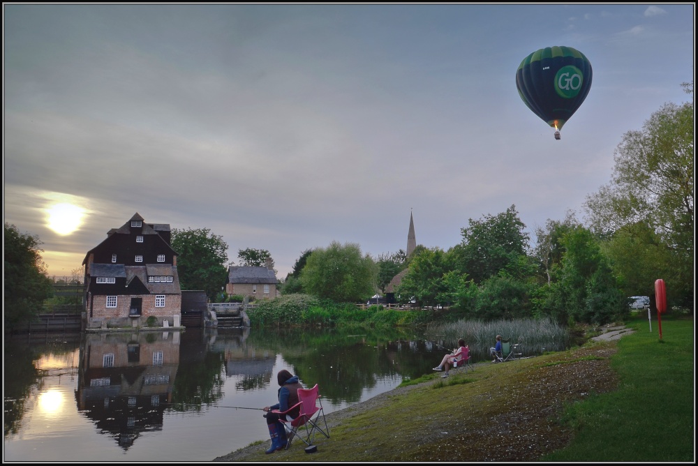 Photograph of Late afternoon, Houghton Mill.