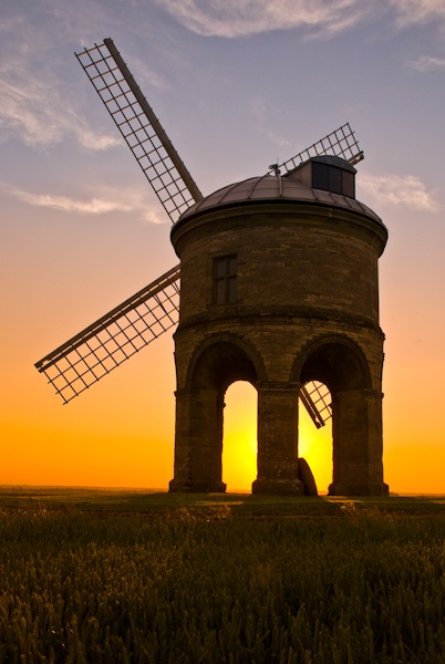 Chesterton Windmill at Sunset