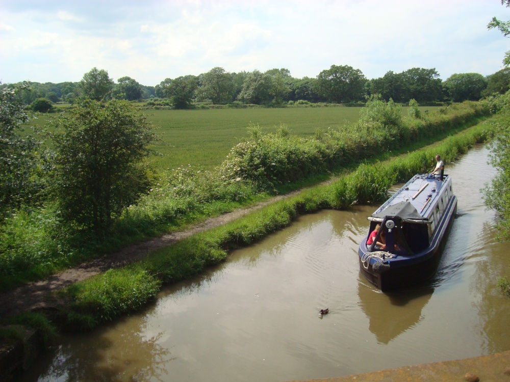 West side of the Battlefield and the Ashby Canal photo by Victor Naumenko