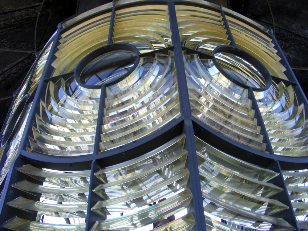 Dungeness Lighthouse Lens photo by Chris Mac