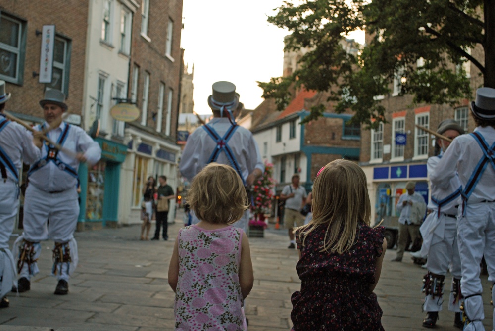 Morris Dancers In York City