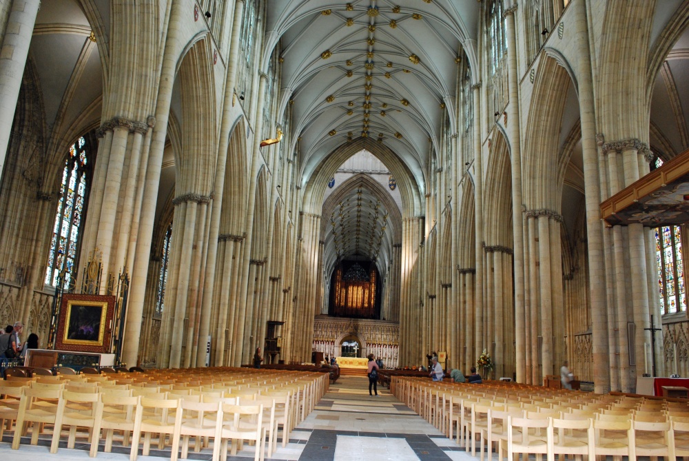 Looking into York Minster