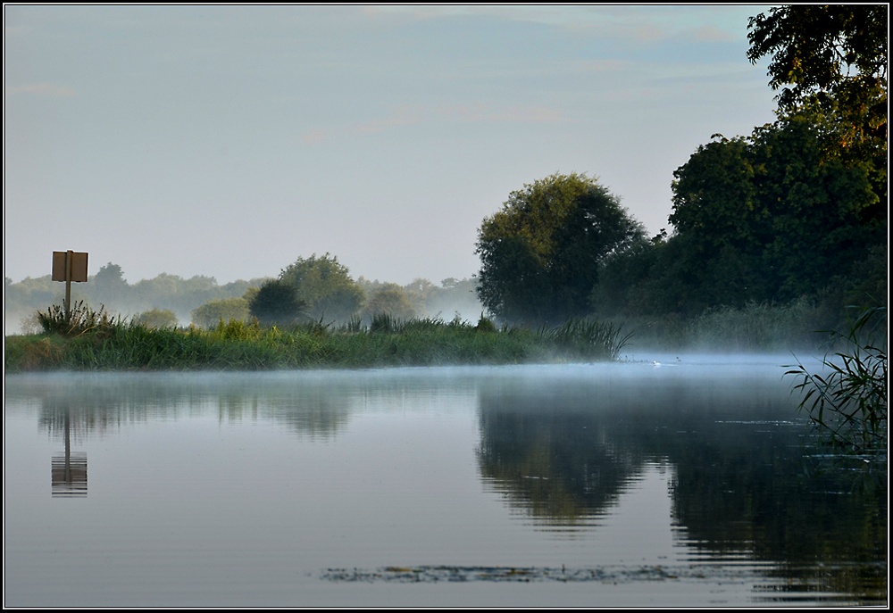 Photograph of Morning Mist, Great Ouse, Houghton.
