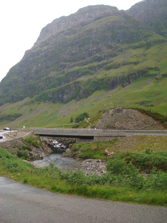 The bridge over the River Coe in the A82