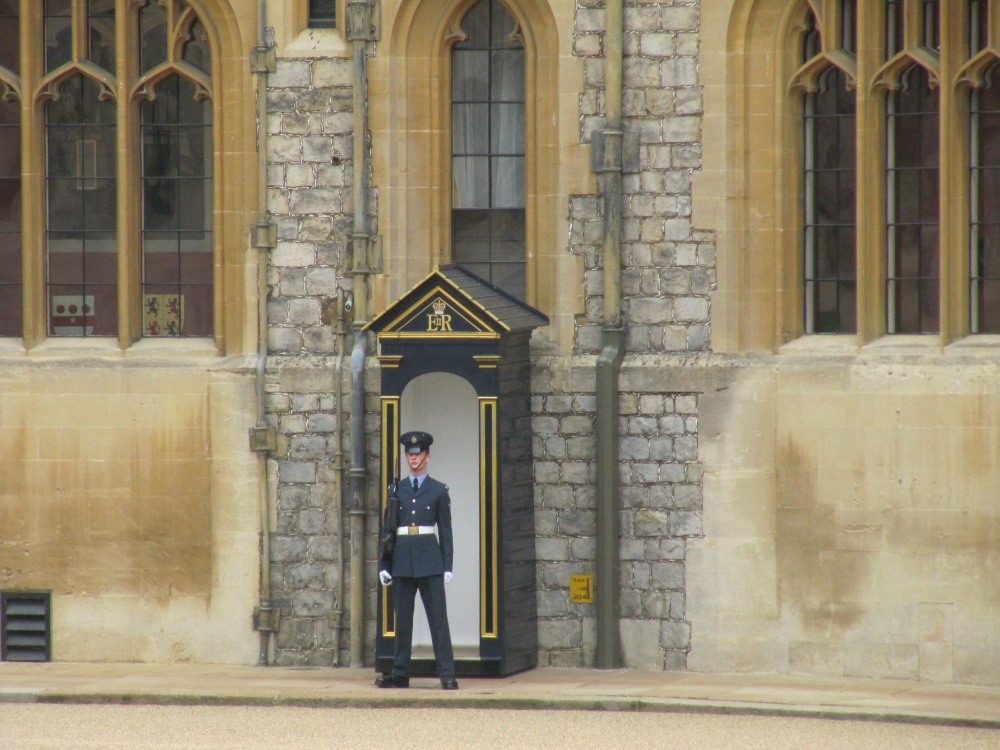 A Sentry at Windsor Castle